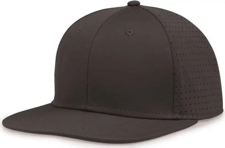 The Game Gb906 Perforated Gamechanger Snapback Cap Graphite Dark Gray / one Size Fits Most