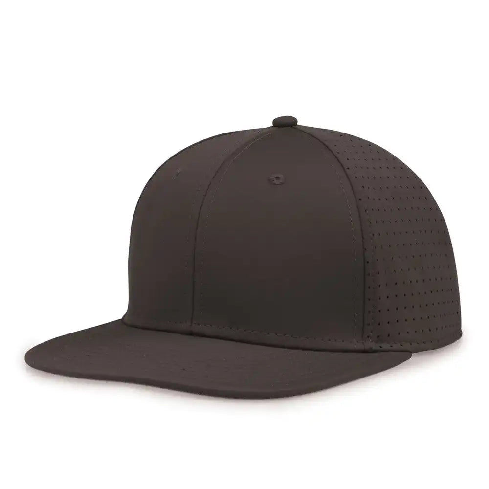 The Game Gb906 Perforated Gamechanger Snapback Cap Graphite Dark Gray / one Size Fits Most