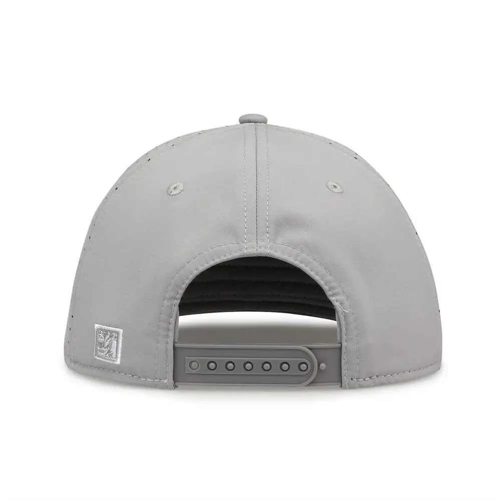 The Game Gb906 Perforated Gamechanger Snapback Cap - Grey