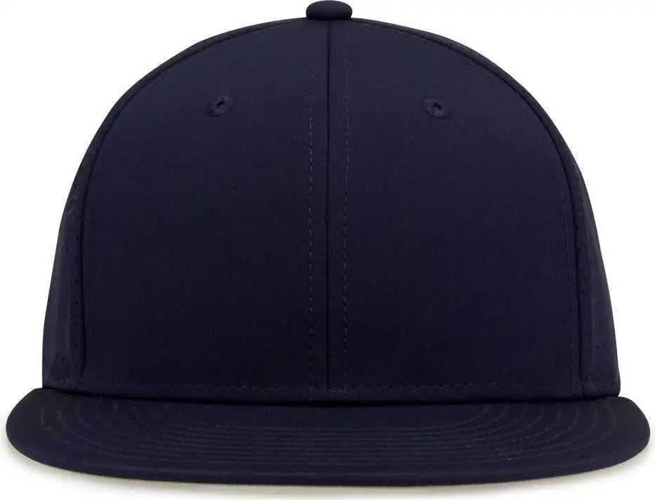 The Game Gb906 Perforated Gamechanger Snapback Cap - Navy