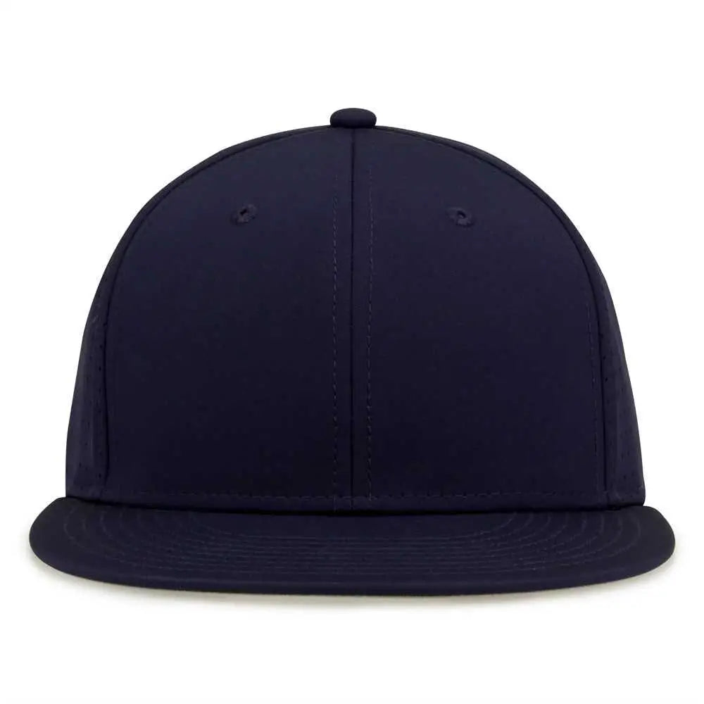 The Game Gb906 Perforated Gamechanger Snapback Cap - Navy