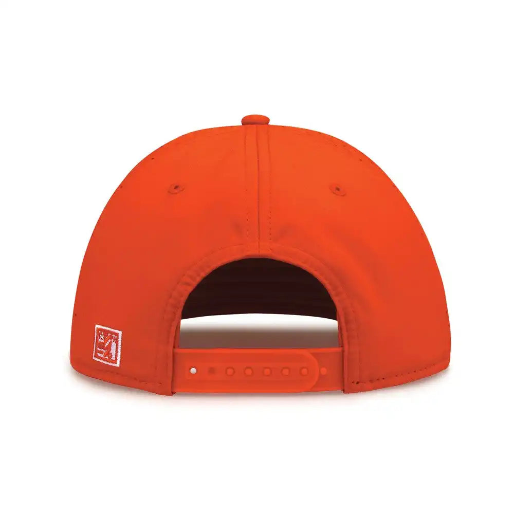The Game Gb906 Perforated Gamechanger Snapback Cap - Orange - one Size Fits Most