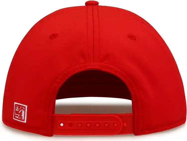 The Game Gb906 Perforated Gamechanger Snapback Cap Red / one Size Fits Most