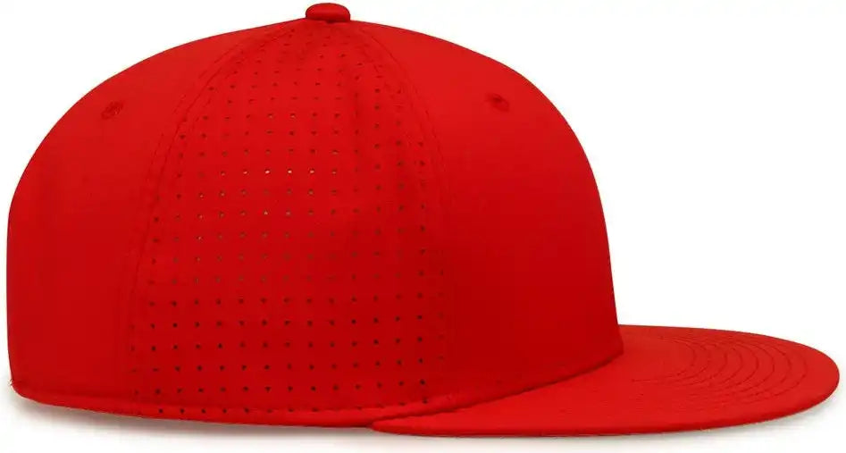 The Game Gb906 Perforated Gamechanger Snapback Cap Red / one Size Fits Most