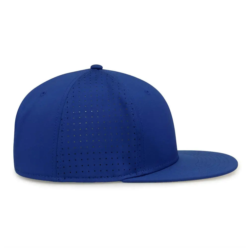 The Game Gb906 Perforated Gamechanger Snapback Cap - Royal