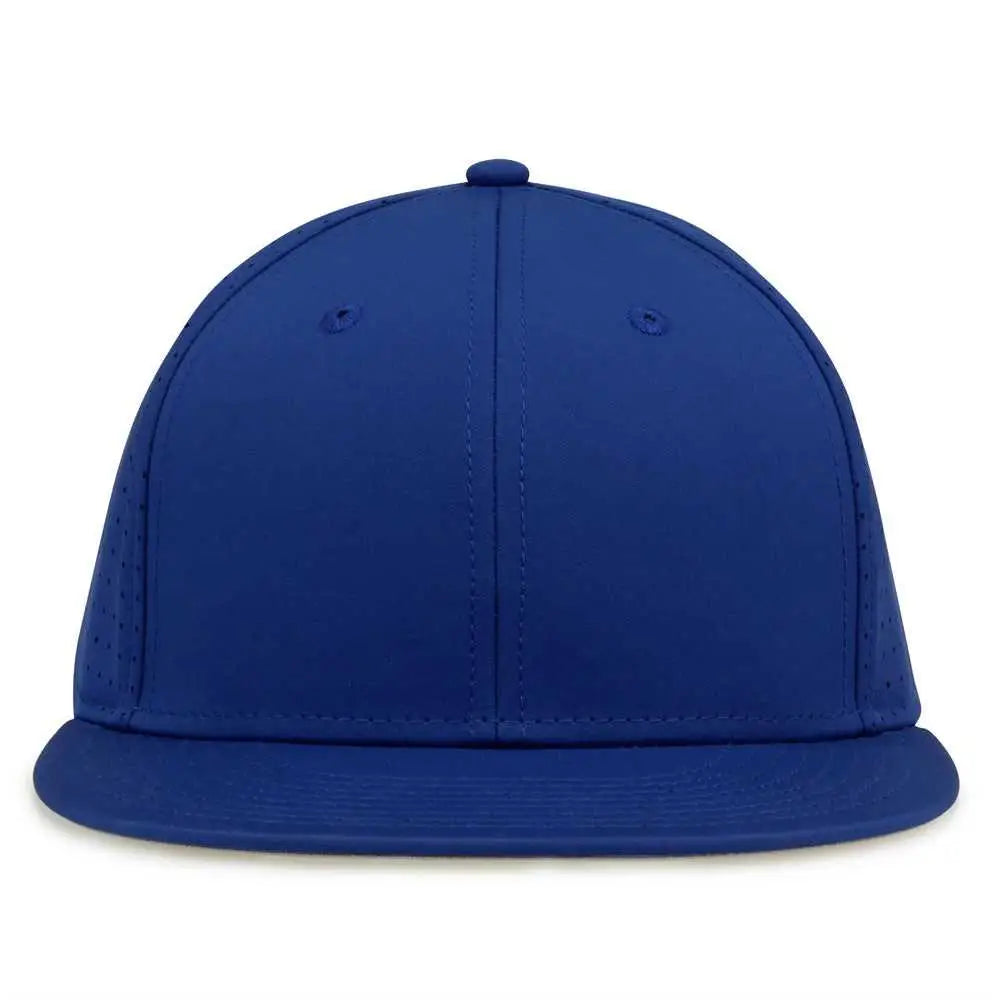 The Game Gb906 Perforated Gamechanger Snapback Cap - Royal