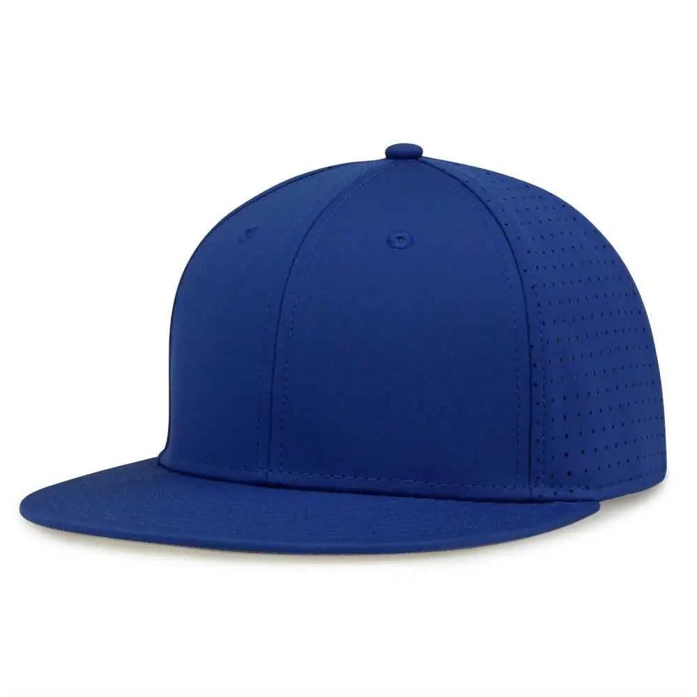 The Game Gb906 Perforated Gamechanger Snapback Cap - Royal