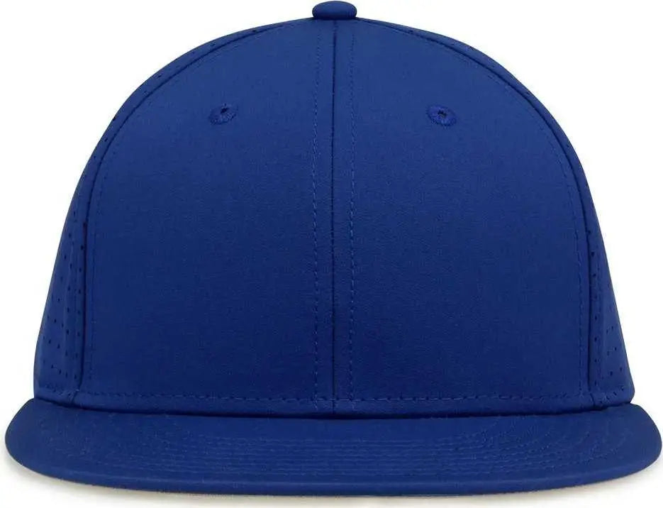 The Game Gb906 Perforated Gamechanger Snapback Cap - Royal