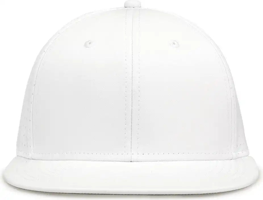 The Game Gb906 Perforated Gamechanger Snapback Cap White / one Size Fits Most