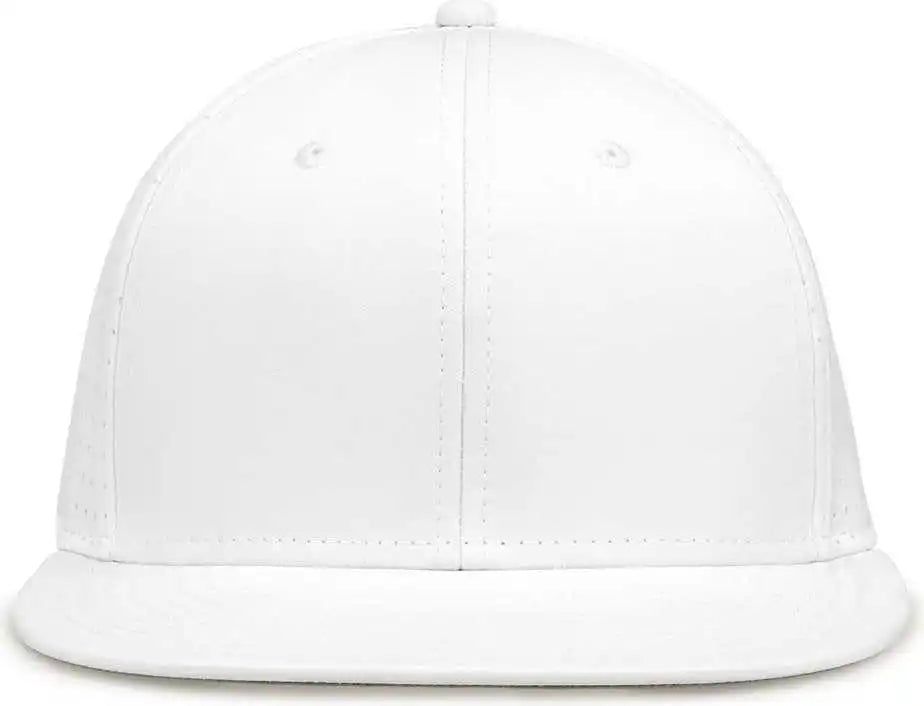 The Game Gb906 Perforated Gamechanger Snapback Cap White / one Size Fits Most