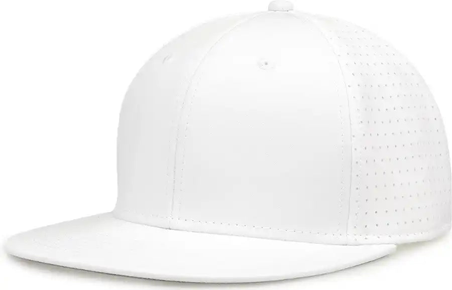 The Game Gb906 Perforated Gamechanger Snapback Cap White / one Size Fits Most