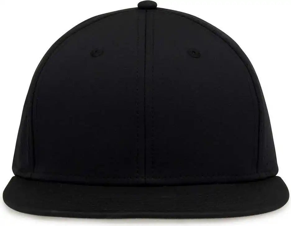 The Game Gb906y Youth Perforated Gamechanger Snapback Cap Black / one Size Fits Most