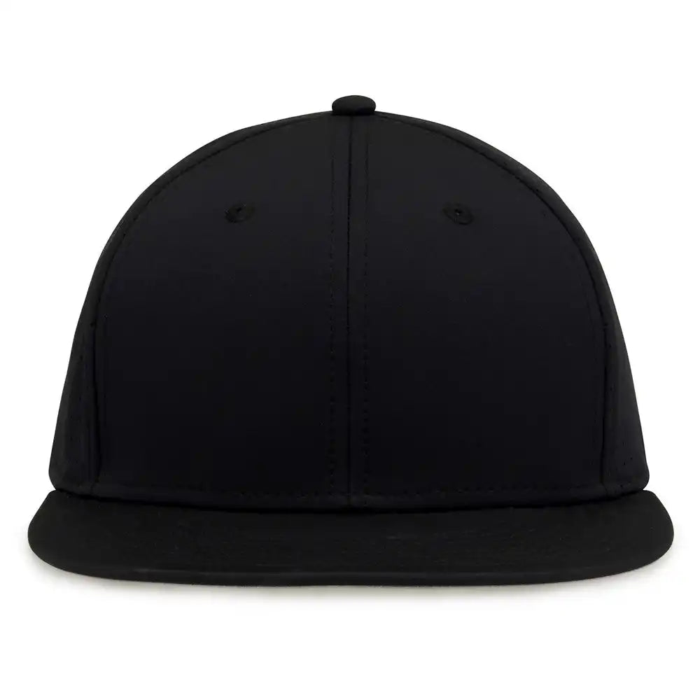 The Game Gb906y Youth Perforated Gamechanger Snapback Cap Black / one Size Fits Most