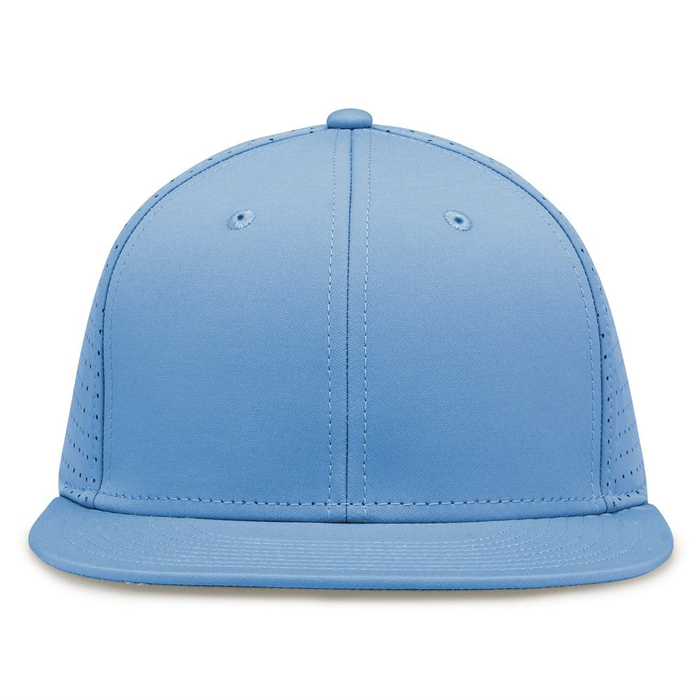 The Game Gb906y Youth Perforated Gamechanger Snapback Cap - Columbia Blue