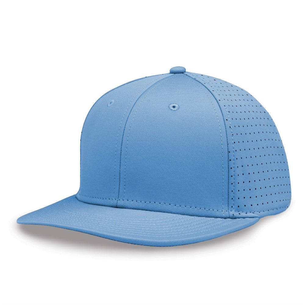 The Game Gb906y Youth Perforated Gamechanger Snapback Cap - Columbia Blue