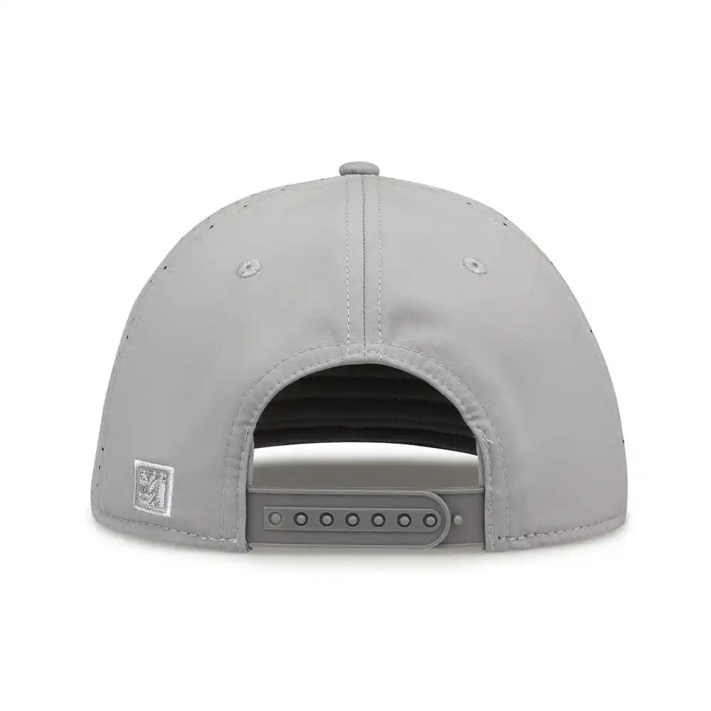 The Game Gb906y Youth Perforated Gamechanger Snapback Cap Gray / one Size Fits Most