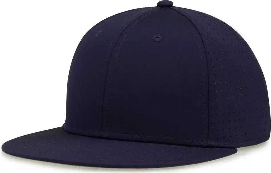 The Game Gb906y Youth Perforated Gamechanger Snapback Cap Navy / one Size Fits Most