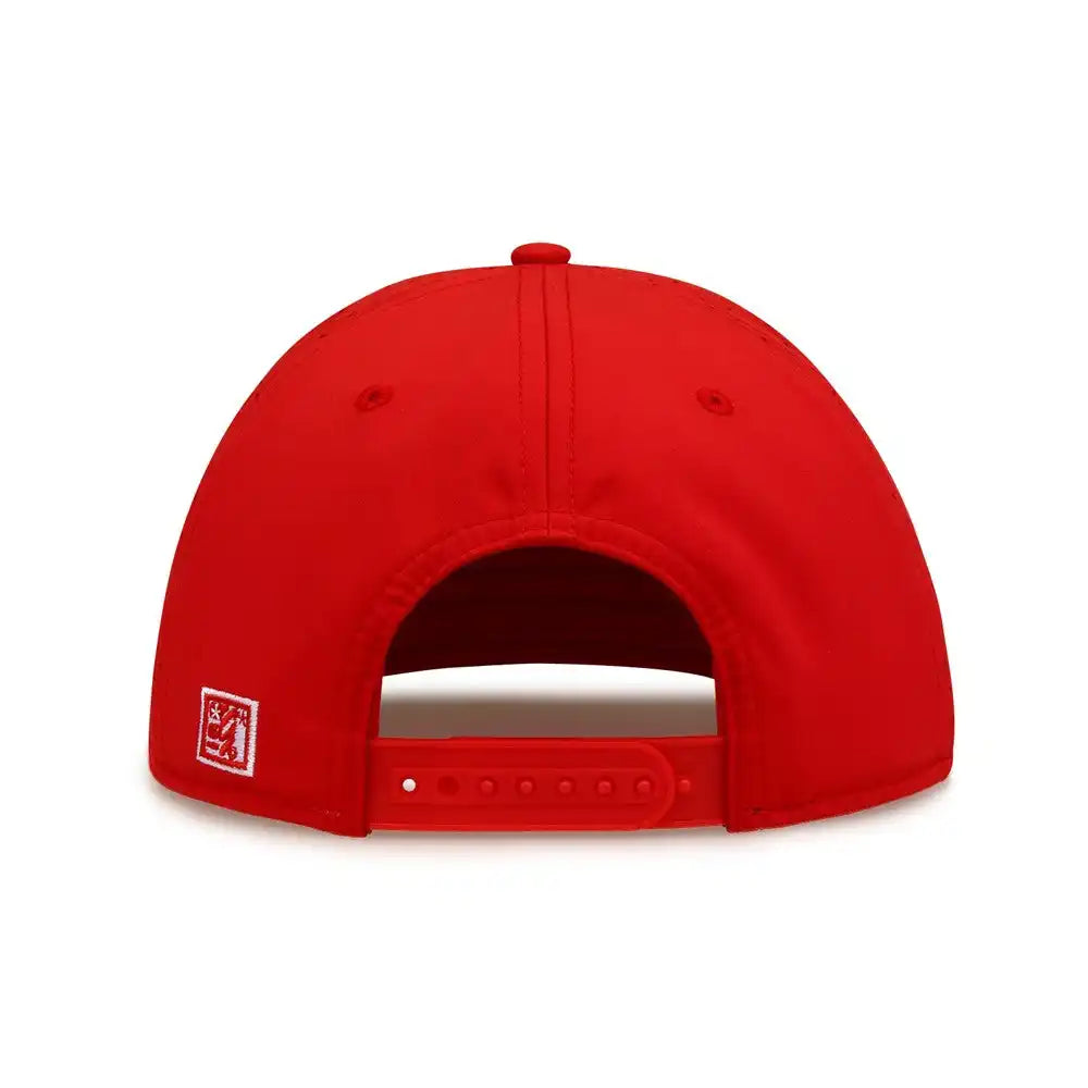 The Game Gb906y Youth Perforated Gamechanger Snapback Cap Red / one Size Fits Most