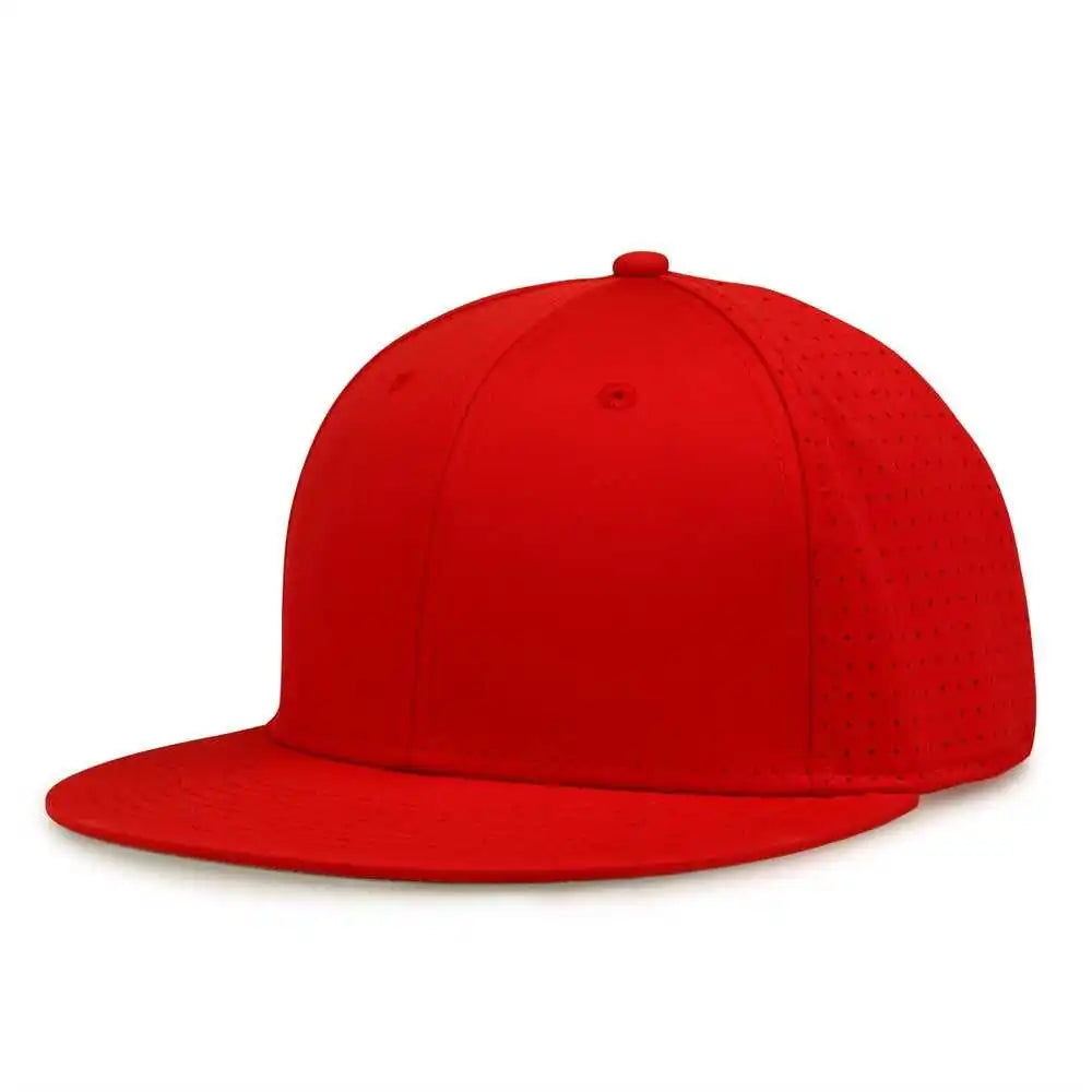 The Game Gb906y Youth Perforated Gamechanger Snapback Cap Red / one Size Fits Most