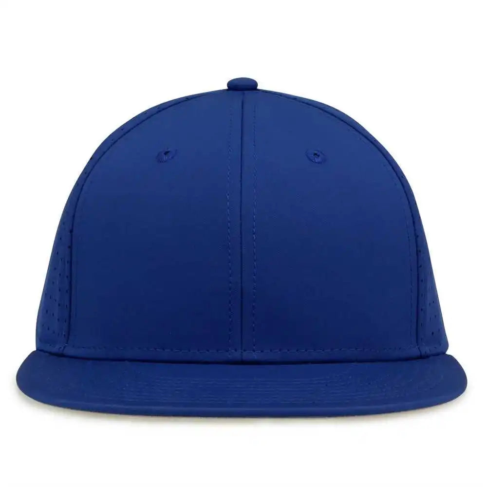 The Game Gb906y Youth Perforated Gamechanger Snapback Cap Royal / one Size Fits Most