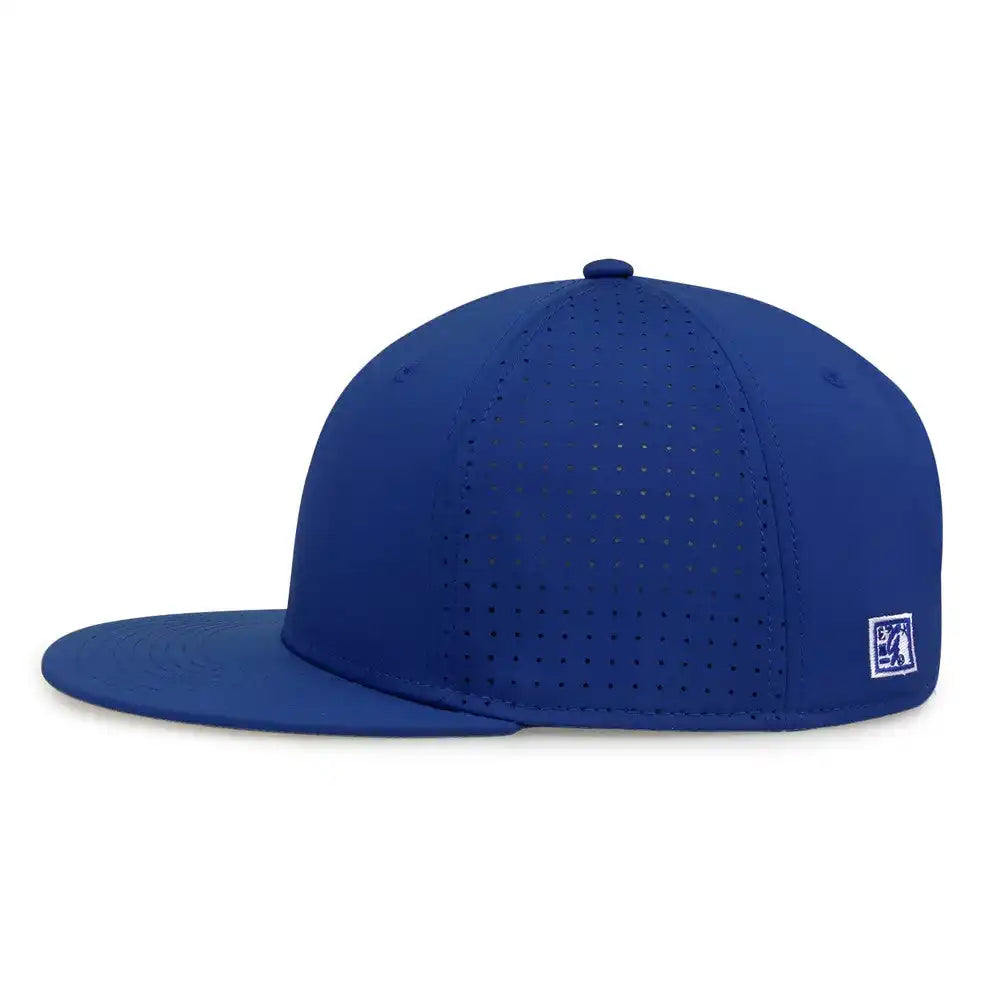The Game Gb906y Youth Perforated Gamechanger Snapback Cap Royal / one Size Fits Most