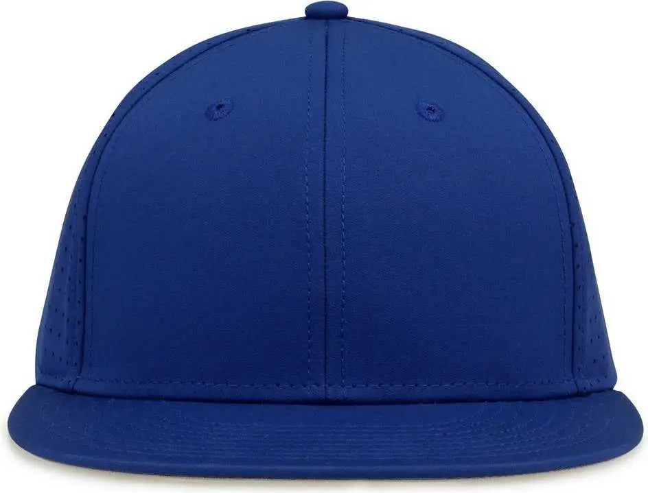 The Game Gb906y Youth Perforated Gamechanger Snapback Cap - Royal