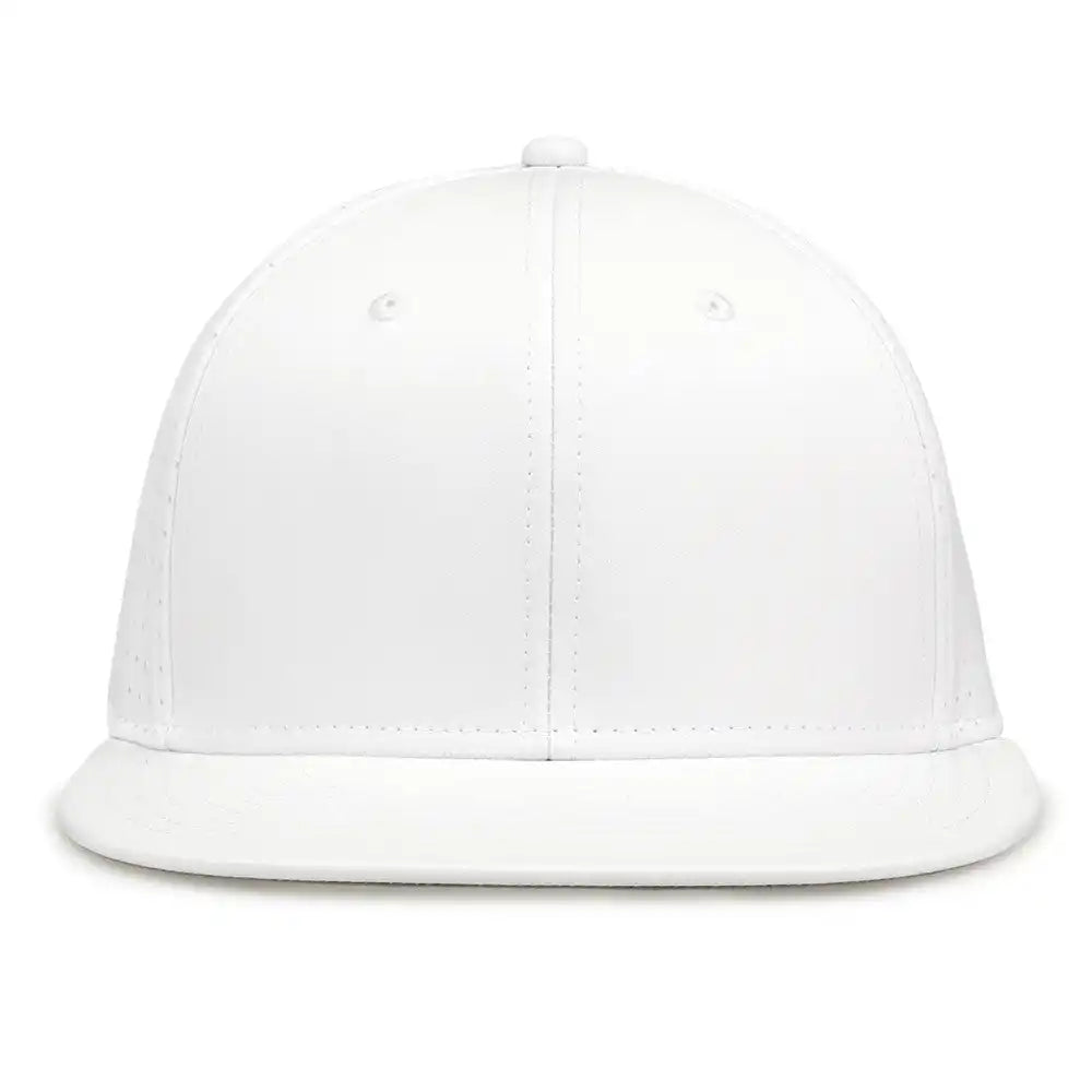 The Game Gb906y Youth Perforated Gamechanger Snapback Cap White / one Size Fits Most