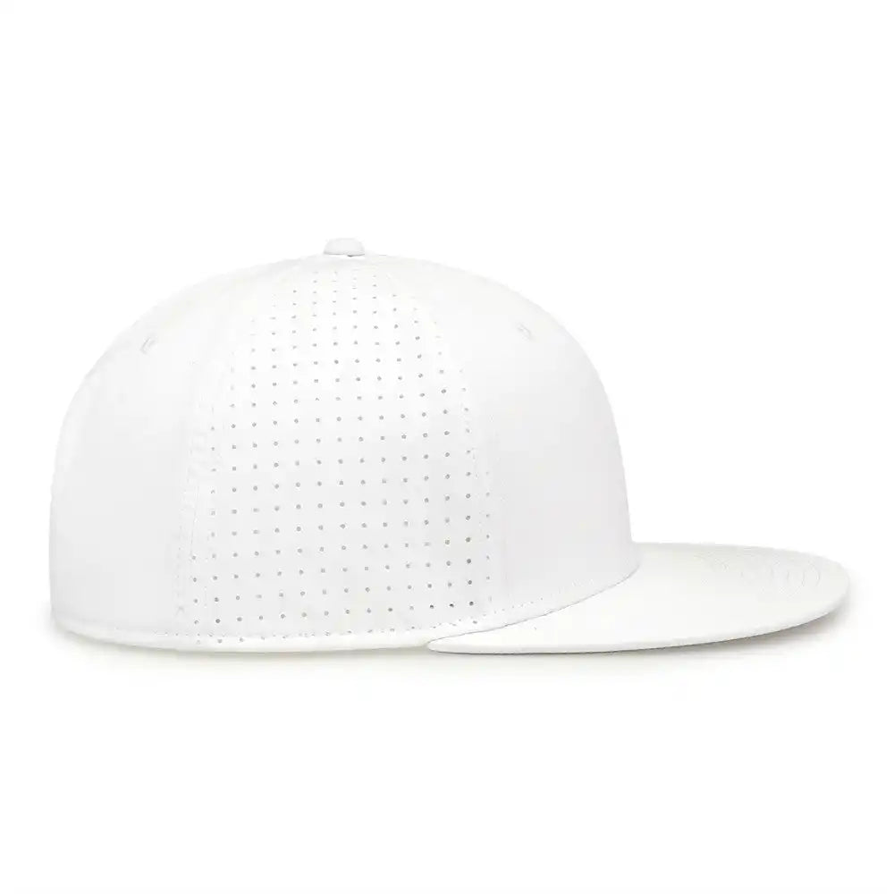 The Game Gb906y Youth Perforated Gamechanger Snapback Cap White / one Size Fits Most
