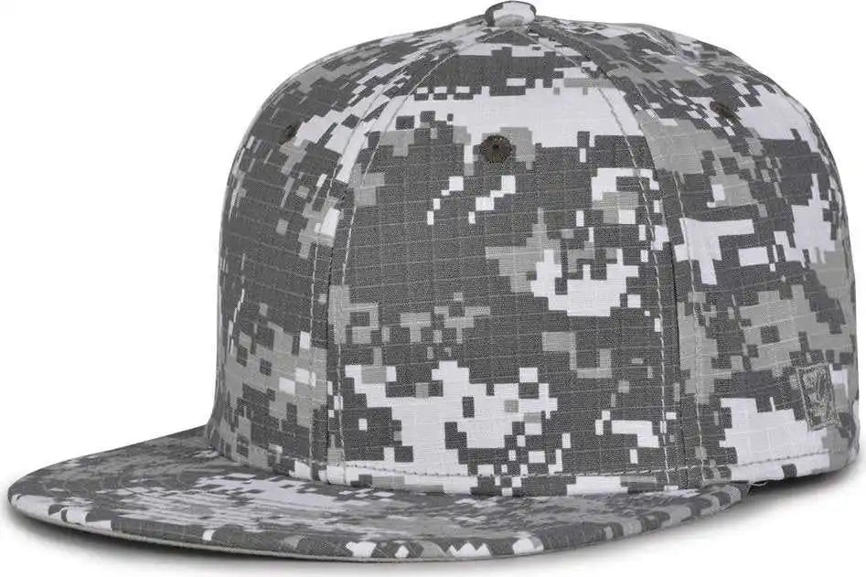 The Game Gb995 Digital Camo Cap - Digi White - 6 1/2’’ - 3/4’’
