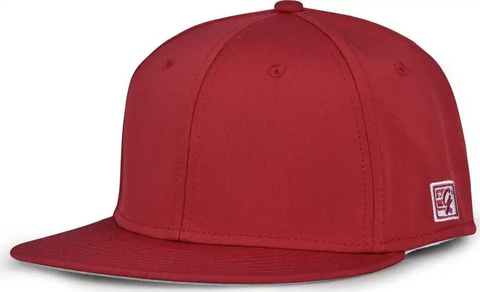 The Game Gb997 Pro Shape Gamechanger Cap - Cardinal - 6 1/2’’ - 3/4’’