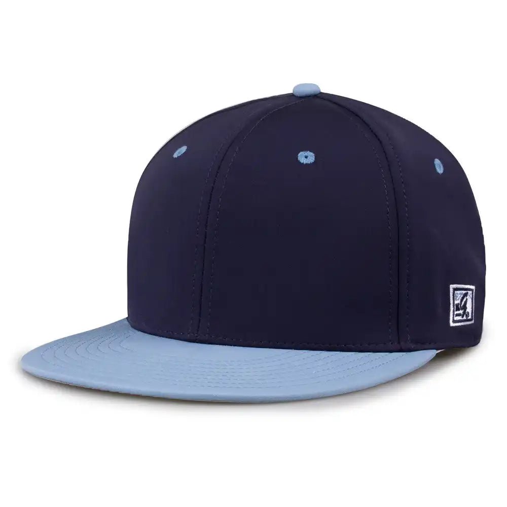The Game Gb997 Pro Shape Gamechanger Cap Navy Columbia Blue