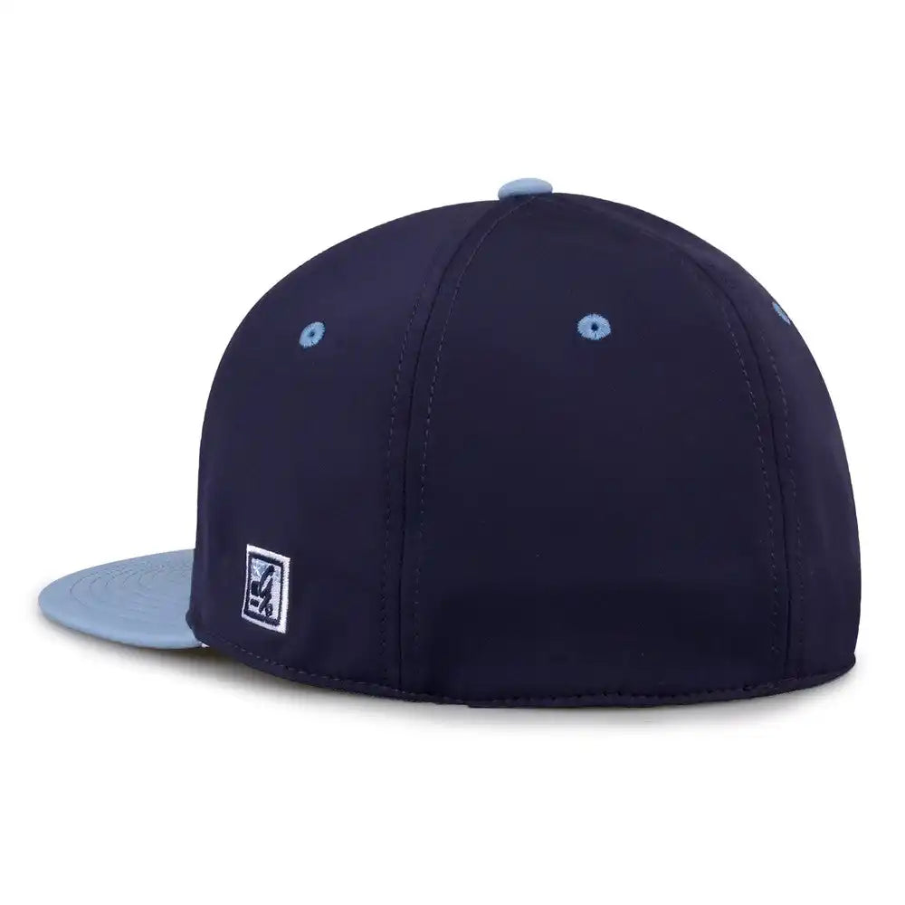 The Game Gb997 Pro Shape Gamechanger Cap Navy Columbia Blue