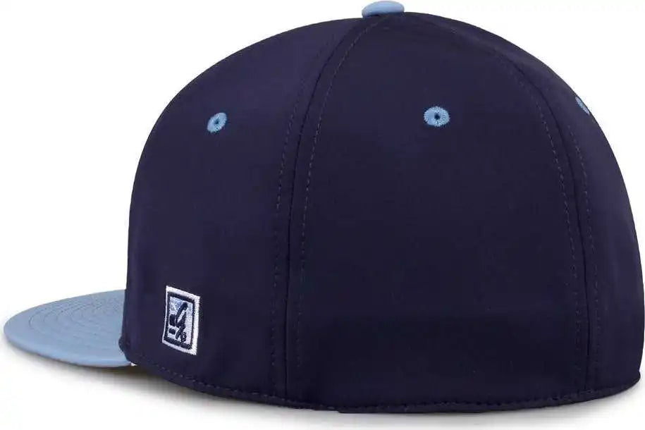 The Game Gb997 Pro Shape Gamechanger Cap Navy Columbia Blue