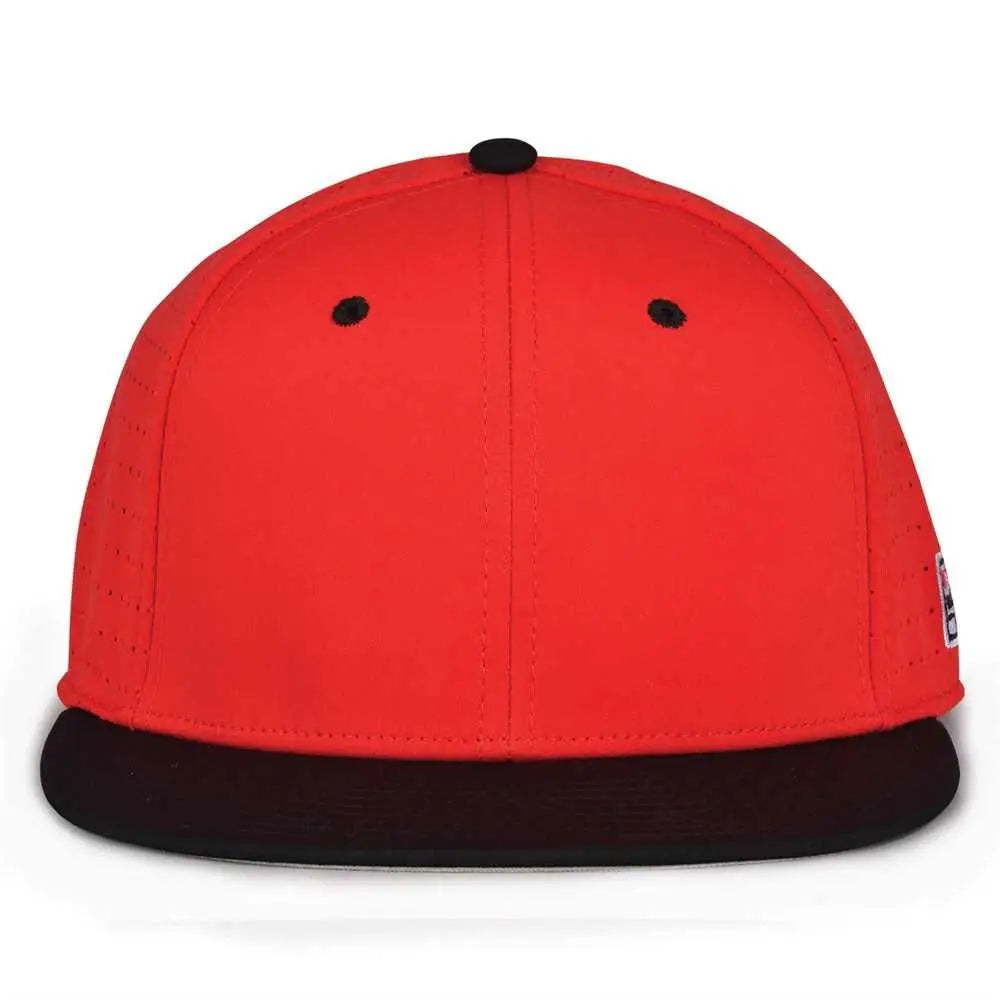 The Game Gb997 Pro Shape Gamechanger Cap - Red Black - 6 1/2’’ - 3/4’’
