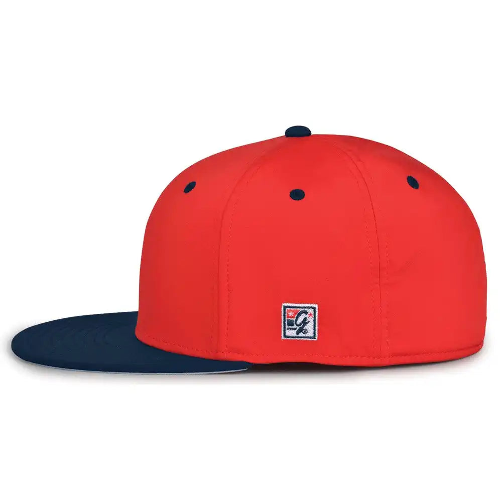 The Game Gb997 Pro Shape Gamechanger Cap Red Navy