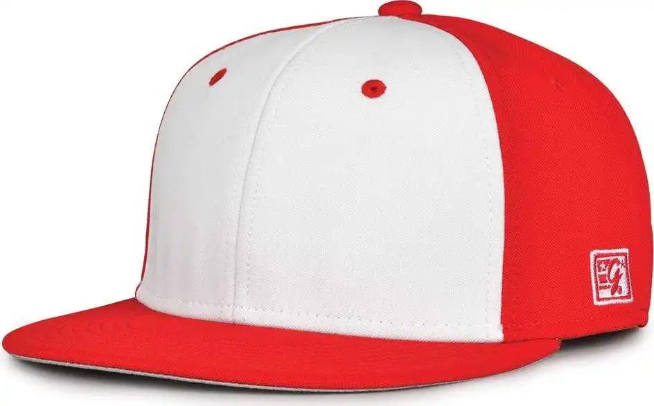 The Game Gb997 Pro Shape Gamechanger Cap Red White / 6 1/2’’ 3/4’’