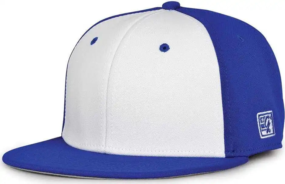 The Game Gb997 Pro Shape Gamechanger Cap - Royal White - 6 1/2’’ - 3/4’’