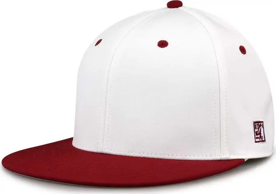 The Game Gb997 Pro Shape Gamechanger Cap White Cardinal / 6 1/2’’ 3/4’’
