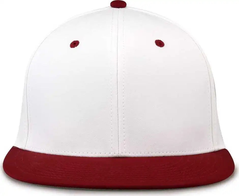 The Game Gb997 Pro Shape Gamechanger Cap White Cardinal