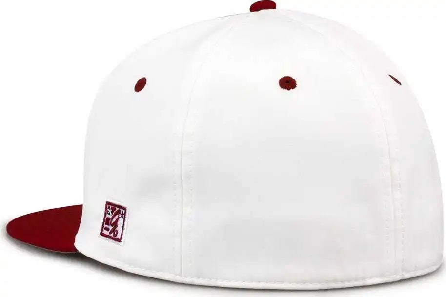 The Game Gb997 Pro Shape Gamechanger Cap White Cardinal