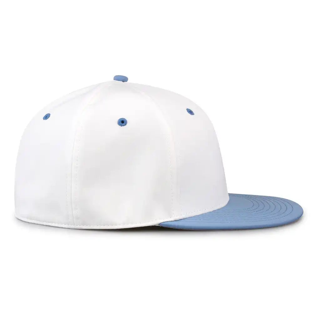 The Game Gb997 Pro Shape Gamechanger Cap White Columbia Blue