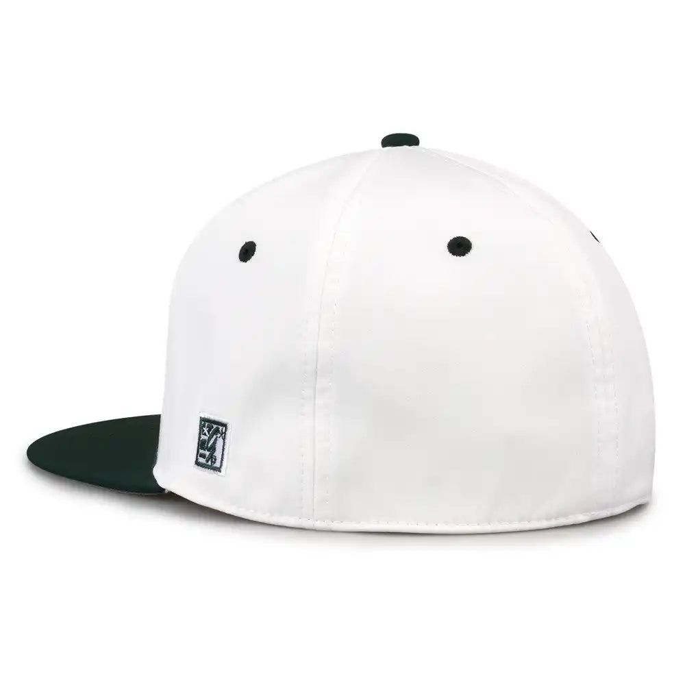 The Game Gb997 Pro Shape Gamechanger Cap White Dark Green