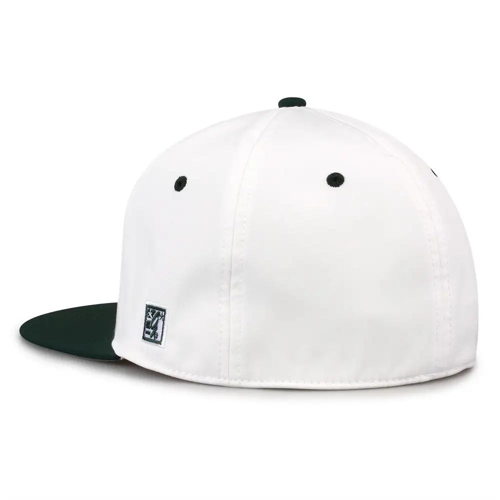 The Game Gb997 Pro Shape Gamechanger Cap - White Dark Green