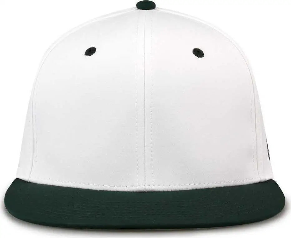 The Game Gb997 Pro Shape Gamechanger Cap - White Dark Green