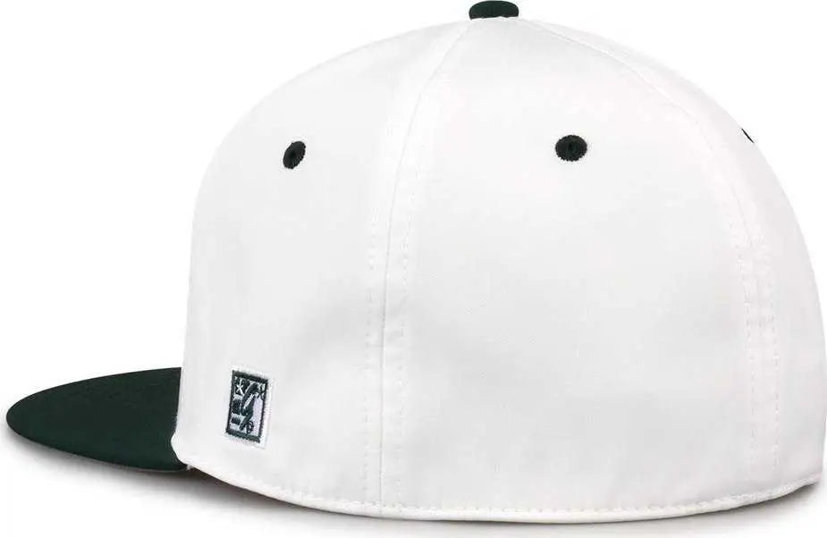 The Game Gb997 Pro Shape Gamechanger Cap - White Dark Green