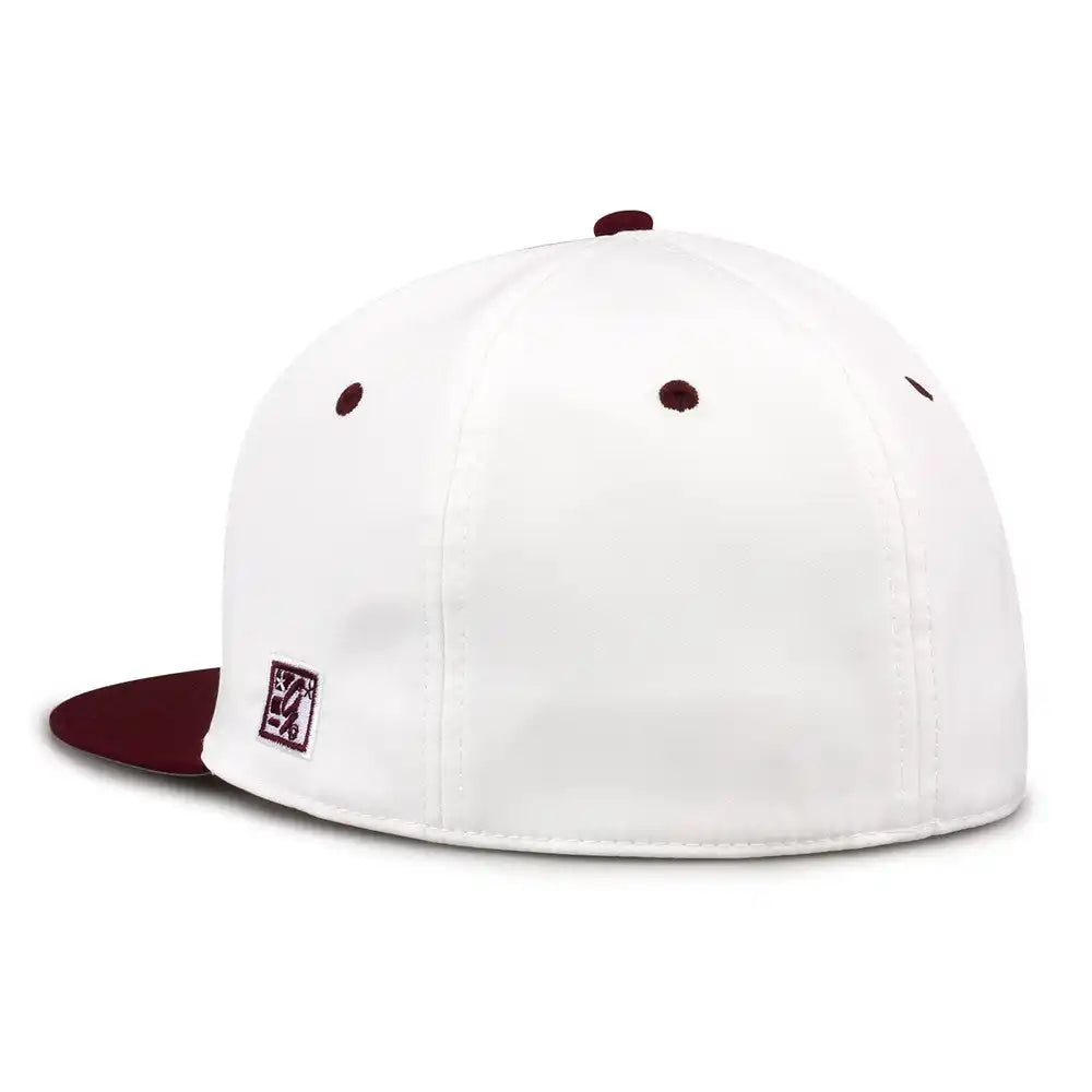 The Game Gb997 Pro Shape Gamechanger Cap White Dark Maroon