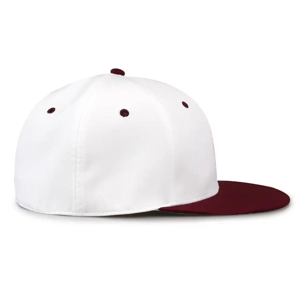 The Game Gb997 Pro Shape Gamechanger Cap White Dark Maroon