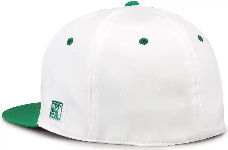 The Game Gb997 Pro Shape Gamechanger Cap White Kelly Green