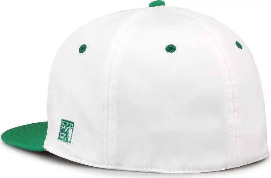 The Game Gb997 Pro Shape Gamechanger Cap White Kelly Green