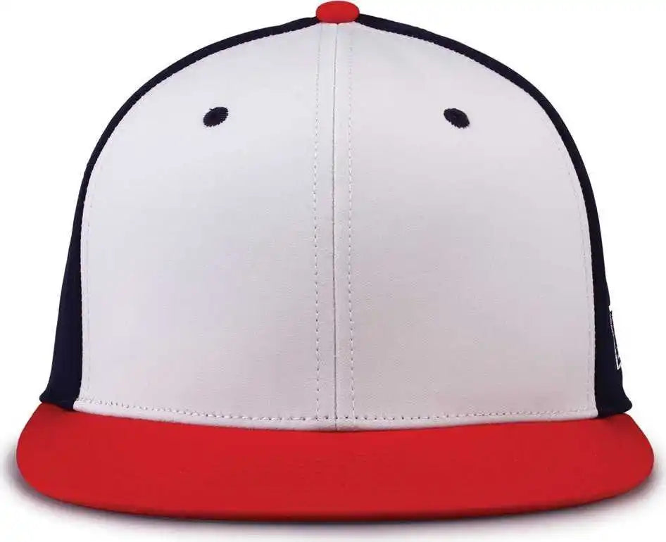 The Game Gb997 Pro Shape Gamechanger Cap White Navy Red